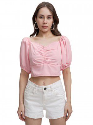 Tokyo Talkies Women's Fitted Crop Top