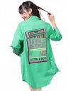 Tokyo Talkies Women's Oversized Shirts | Printed | Long Sleeves...