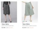 Tokyo Talkies Womens Skirt Upto 81% OFF...