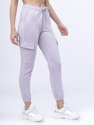 Tokyo Talkies Women's Slim Fit Joggers Track Pants | Stretchable 