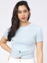 Tokyo TalkiesBlue Fitted Top...