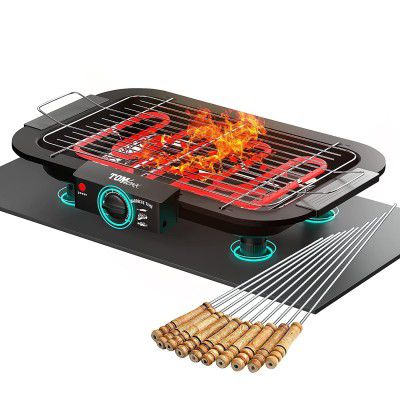 TOMdoxx 2000W Indoor/Outdoor Grill - Smokeless Barbeque