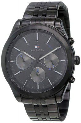 Tommy Hilfiger Ashton Black Men Watch TH1791738/NCTH1791738