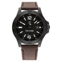 Tommy Hilfiger Black Dial Brown Colour Leather Strap Analog Watch for Men-TH1710530...