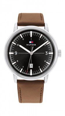 Tommy Hilfiger Black Dial Round Shaped Casual Men Analog Watch_TH1710508W
