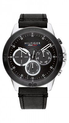 Tommy Hilfiger Black Dial Round Shaped Casual Men Analog Watch_TH1791894W