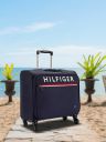Tommy Hilfiger Brand Logo Print Overnighter Trolley Bag - 45 Litres...