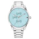 Tommy Hilfiger Camille Quartz Analog with Blue Dial Silver Stainless Steel Strap Watch for Women - TH1782767W...