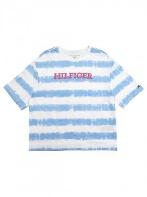 Tommy Hilfiger Girls Logo Regular-Fit Cotton T-Shirt