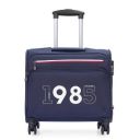 Tommy Hilfiger Memphis Unisex Overnighter Trolley Bag - Navy, 44 CM Cabin Suitcase...