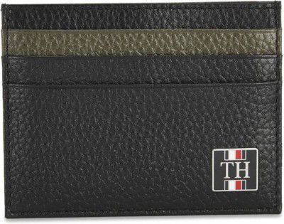 TOMMY HILFIGER  Men Casual Multicolor Genuine Leather Card Holder - Mini  (6 Card Slots)
