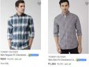Tommy Hilfiger Mens Casual Shirts Upto 67% Off...