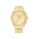 Tommy Hilfiger Quartz Analog Champagne Dial Stainless Steel Strap Watch for Women-NETH1782556...