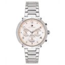 Tommy Hilfiger Quartz Multifunction Peach Dial Stainless Steel Strap Casual Watch for Women_TH1782488W...