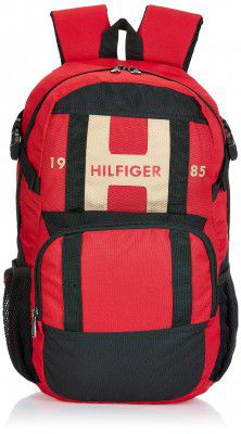 Tommy Hilfiger Red Casual Backpack (8903496064834)