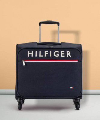 TOMMY HILFIGER Small Overnighter & Briefcase (45 cm) 4 Wheels - Orlean Plus - Blue