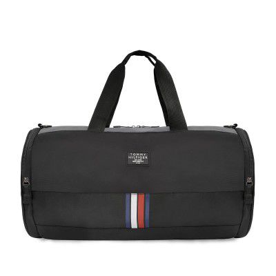 Tommy Hilfiger Ural Unisex Polyester 29L Gym Bag Duffle (Bottle Green)