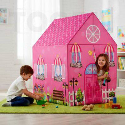 TOOBIL High-Quality Doll House Tent For Kids (Pink)