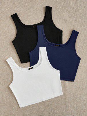 Toochki Top for Women | Spandex | Pack of 3 Top