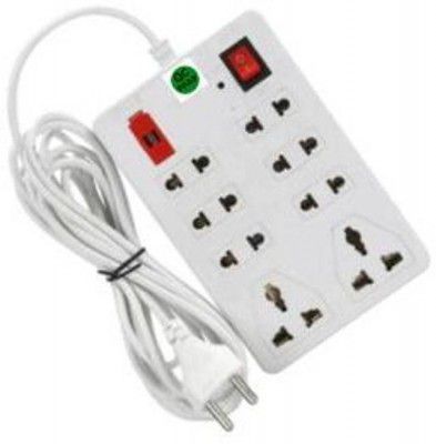 Shopsy : ToolART vbxc_ToolART_Extension Board surge Protector 8 Socket Extension Boards (White)