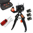 Toolwiz Professional Garden Fruit Tree Pruning Grafting Shears Grafting Tool 2 in 1 Scissors Cutting Tool Kit Set for Stem Vine Branch Twig Stock Plant...
