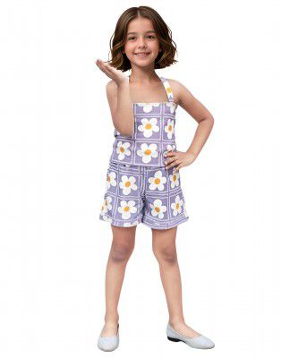 Toonyport Girl's Cotton Blend Casual Mini Top and Shorts