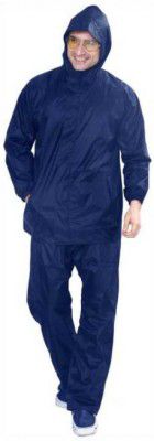 TOP IN TOWN  Solid Men Raincoat