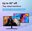 Top Rated Monitor: Up to 40% Off + Extra ₹3500 OFF with Coupons...