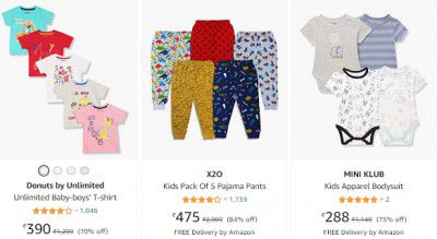 Top selling Clothing Brand For Baby Boys Upto 90% Off