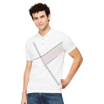 TOPLOT Men's Regular Fit Casual Polo Shirt