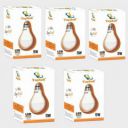 TopSoil 9 W Standard B22 LED Bulb  (White, Pack of 5)...