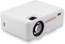 Torexo Sales TS82 Basic HD 720p (1080p Support) | 4000L with 200 (5.08m) Large Display LED Projector | AV/TV, 2XUSB, mSD, VGA, HDMI, Audio Out, Home Cinema Portable Projector...