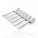 Tosaa Baby Fork Royal Plain 16G-Pack of 6 for Home...