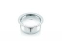 Tosaa Livmax Tri-ply Stainless Steel Tope with Stainless Steel Lid 16 cm, Silver...