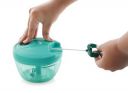 Tosaa Multipurpose Plastic Vegetable Pull Chopper Cutter 3 Blades (450ml)...