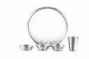 TOSAA Stainless Steel Dinner Set Deluxe V Shape- 5 PCS...
