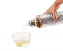 Tosaa Stainless Steel Mathar Oil Can Bottle| With Nozzle, Dropper & Steel Cap | Cooking Oil Container for Kitchen | Leak Proof Oil Pourer & Pot with Handle |1100ml...