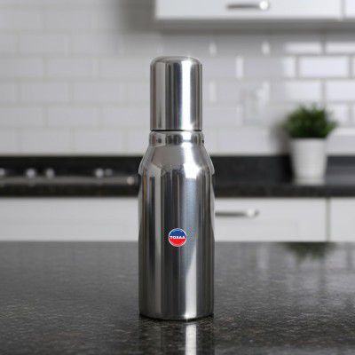TOSAA Stainless Steel Oil can, Easy Flow Stainless Steel Oil 