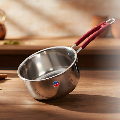 TOSAA Stainless Steel Sauce PAN 14 CM,Premium Stainless Steel for the Modern Kitchen