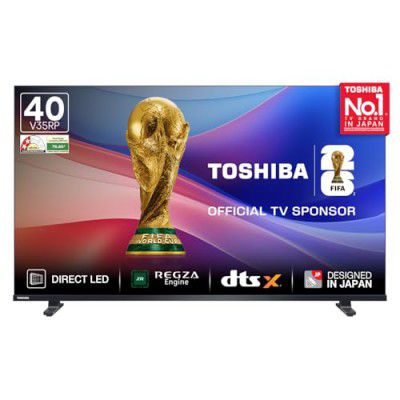 TOSHIBA (40")  Smart LED TV 40V35RP (Black)