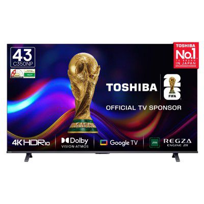 TOSHIBA 43" C350NP Series 4K Ultra HD Smart LED Google TV 43C350NP