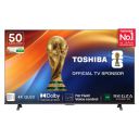 Toshiba (50") 4K Ultra HD Smart QLED TV | 50M450RP (Black)...