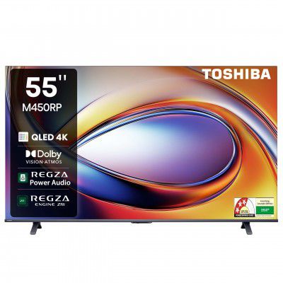 TOSHIBA 55M450RP (55") M450RP Series HD Smart QLED TV (Black)