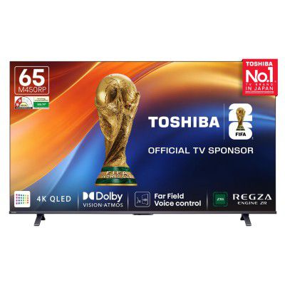 Toshiba (65 Inche) 4K Ultra HD Smart QLED TV | 65M450RP