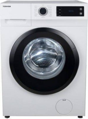 TOSHIBA 8 kg Fully Automatic Front Load with In-built Heater (TW-BJ90S2-IND(WK))