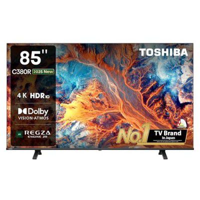 TOSHIBA (85 inches) C380RP Series 4K Ultra HD Smart LED TV 85C380RP