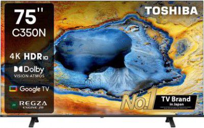 TOSHIBA C350NP (75") Ultra HD (4K) LED Smart Google TV (75C350NP)