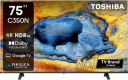 TOSHIBA C350NP (75") Ultra HD (4K) LED Smart Google TV (75C350NP)...