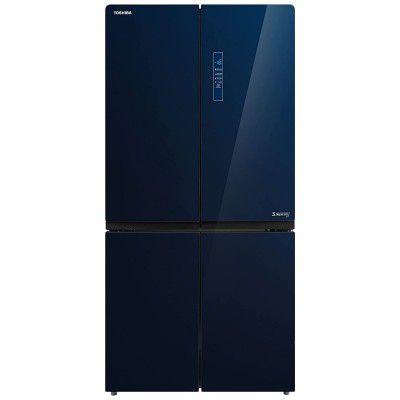Toshiba 650 Litres Frost Free Real Inverter French Door Refrigerator (GR-RF646WE-PGI)