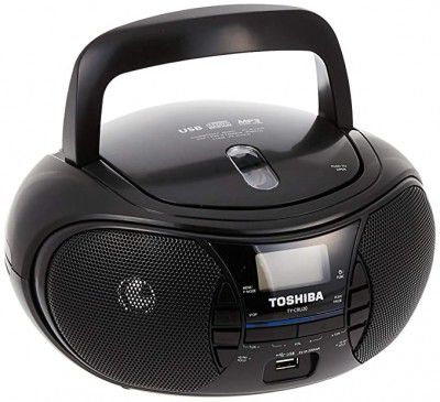Toshiba Portable CD/USB/AM/FM Radio (TY-CRU20 Black)